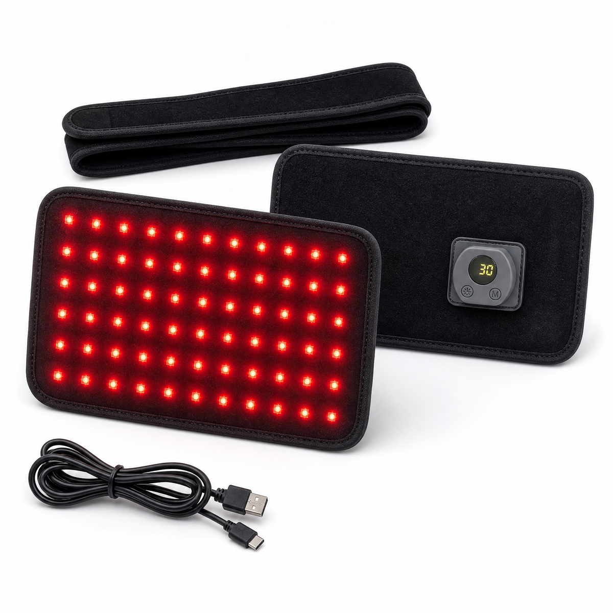 Cinturón de Luz Roja para Perros